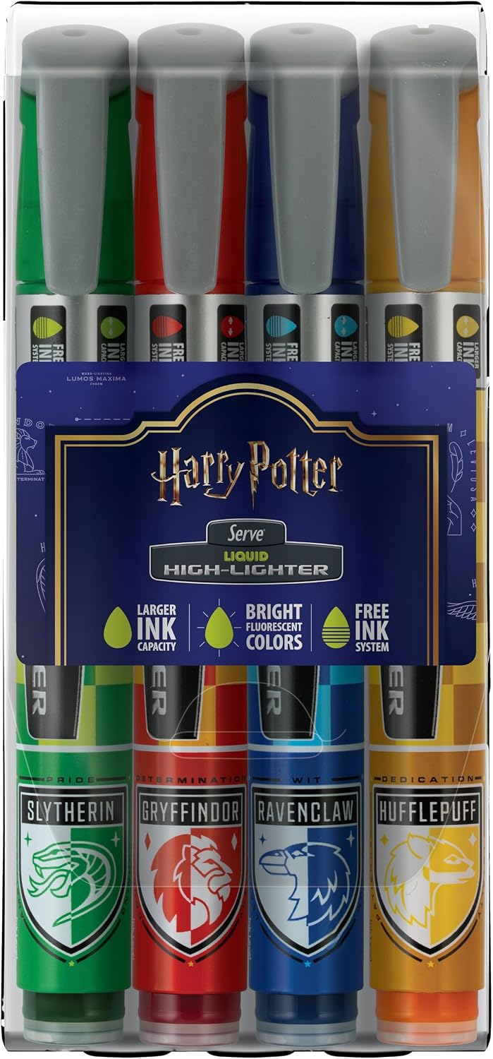LIKIT KALEM HARRY POTTER DAMALI 4'LU PET BLISTER