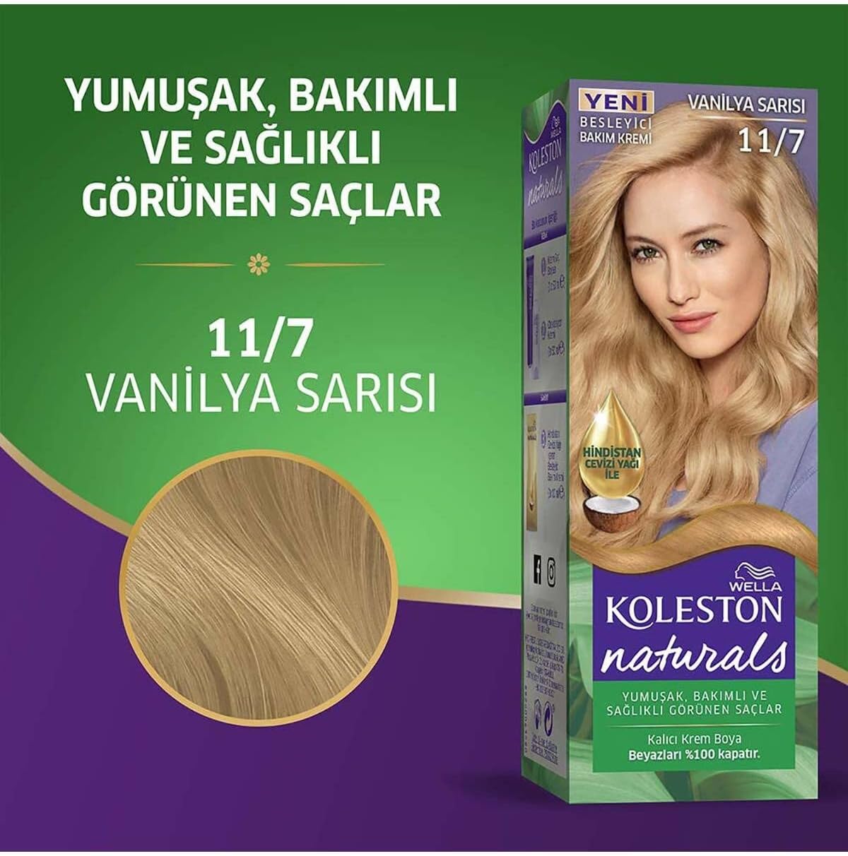 Naturals 11/7 Vanilya Sarısı