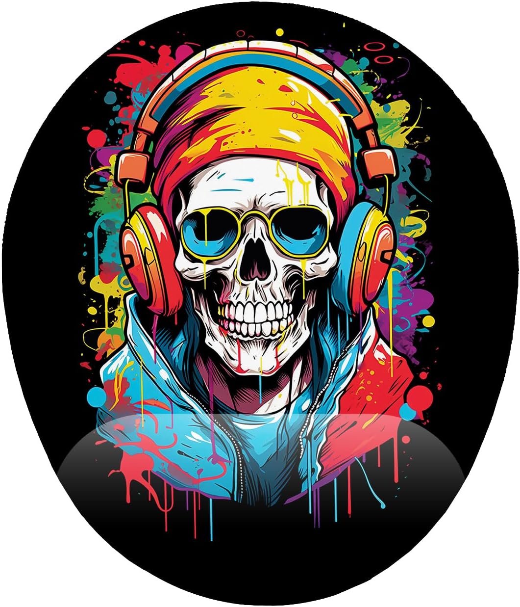 Kurukafa Skull Mouse Pad