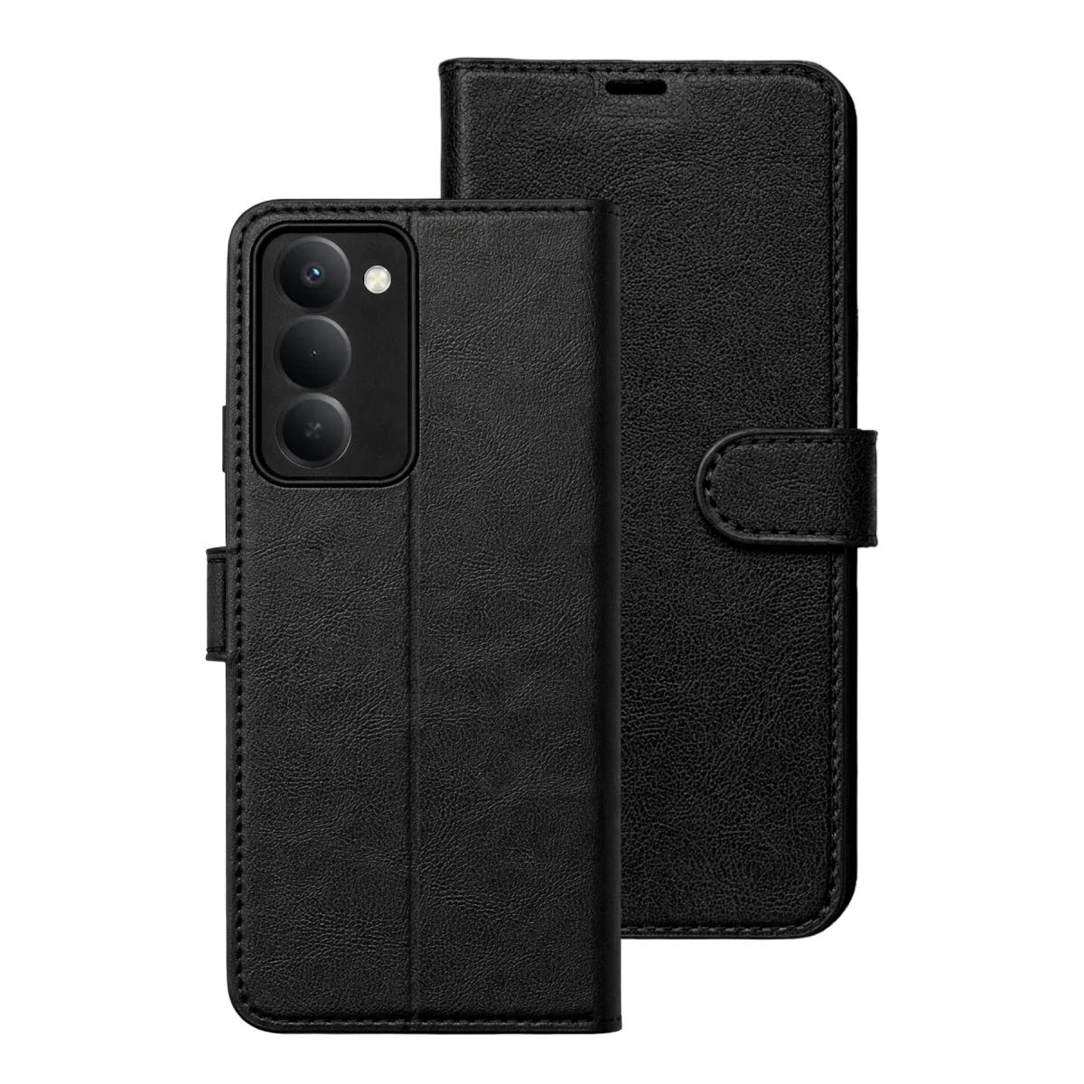 Xiaomi Redmi 15 5G Trend S Plus Kapaklı Kılıf - Siyah