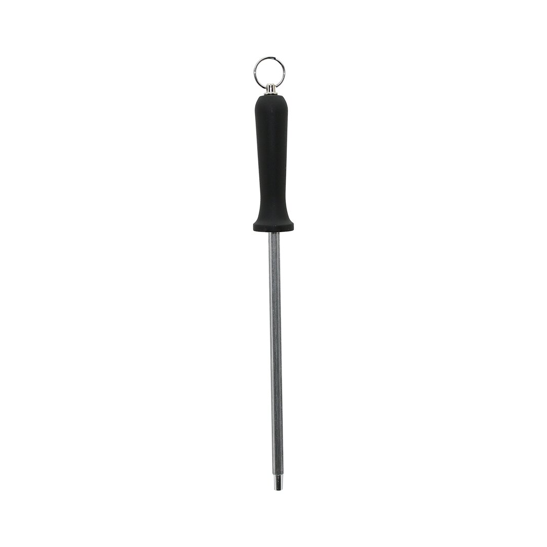 Metal Bilezikli Yuvarlak Masat - Bıçak Bileme Metal Asma Halkalı 30CM