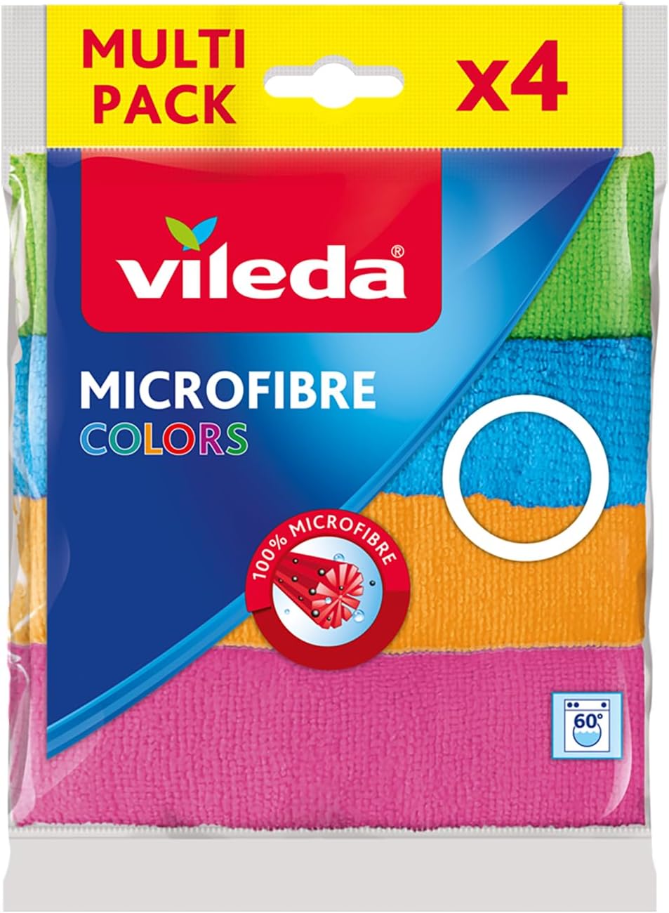 151502 Colors Mikrofiber Bez 4'lü Paket, 30x30