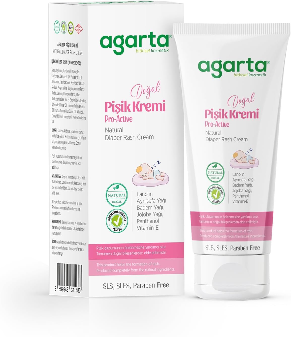 Doğal Pişik Kremi 100 Ml