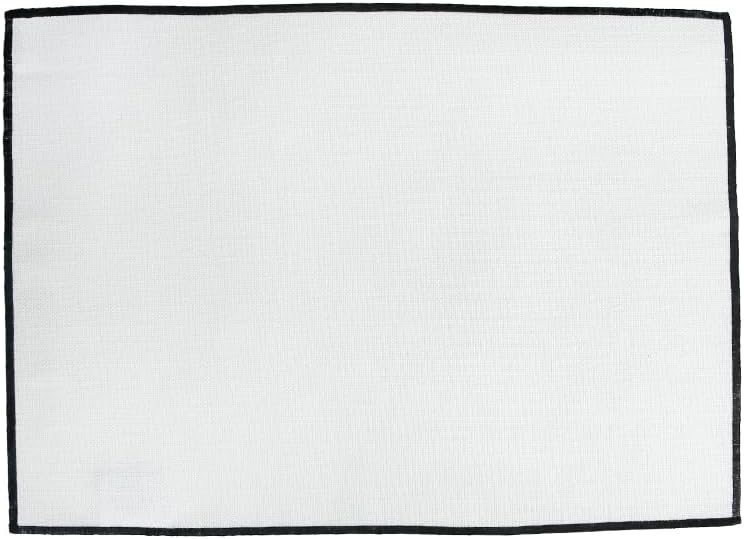 Siyah Biyeli Amerikan Servis 2li 32x45 cm, Tekli