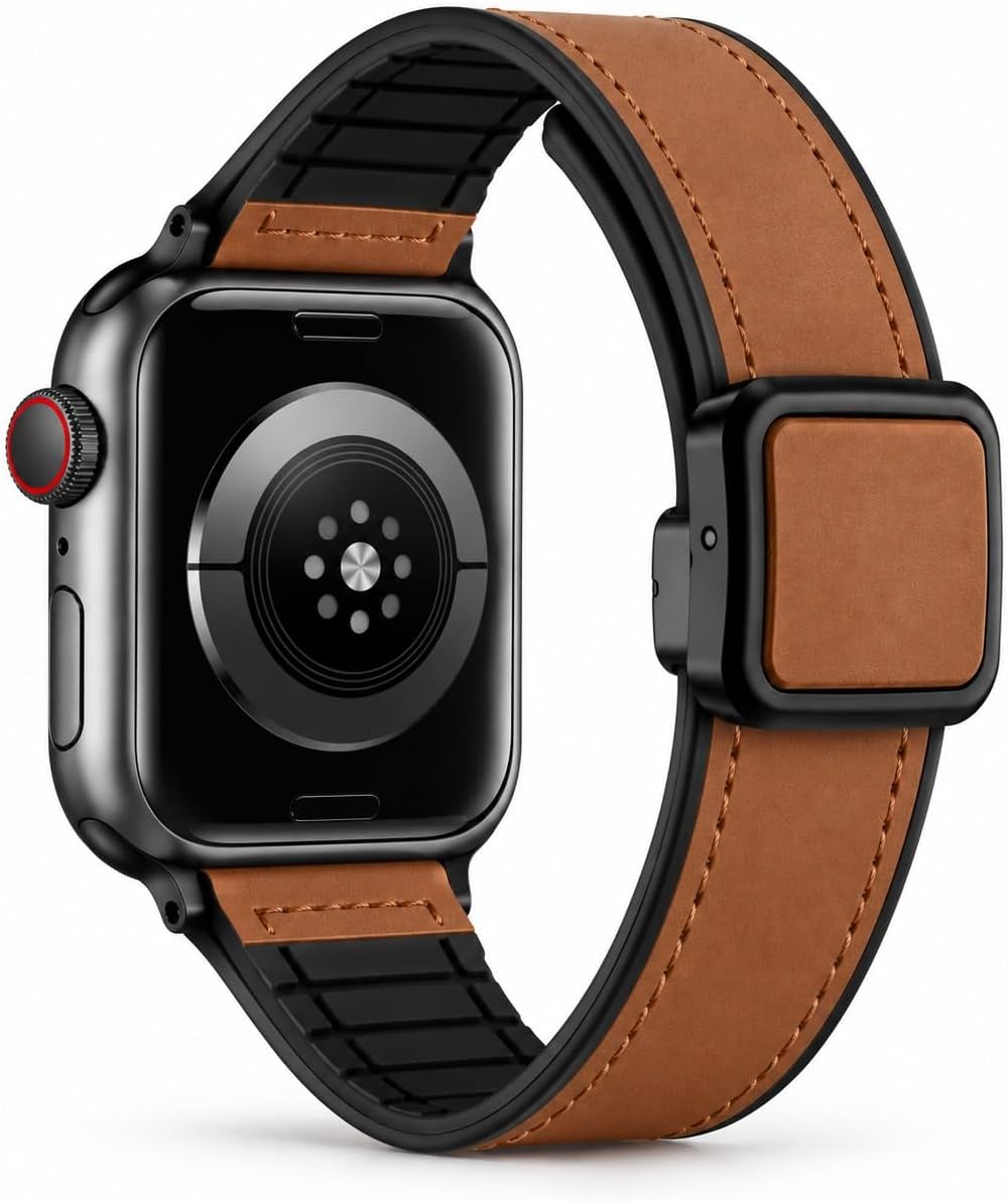 Apple Watch 45mm 44mm 42mm 49mm ile Uyumlu Kordon Guard Renkli Kopma Karşıtı Ayarlanabilir Manyetik Rahatsız Etmeyen Watch Ultra 2/1 9 8 SE 7 6 5 4 3 2 1 Uyumlu Kordon