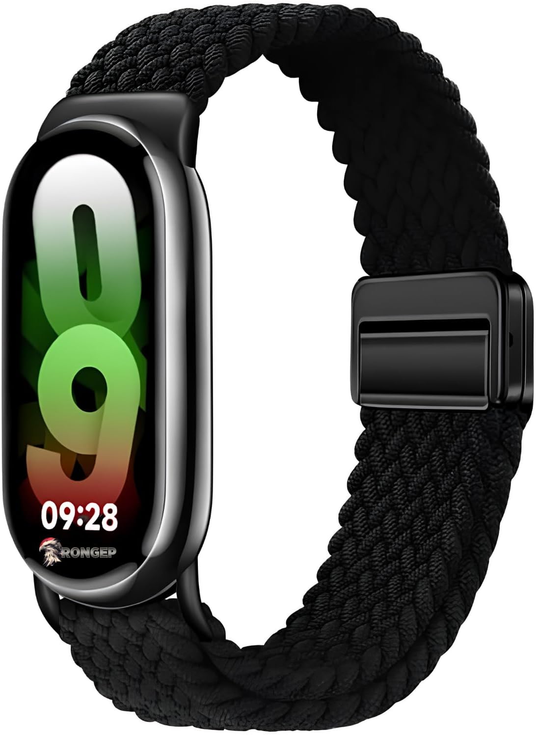 [Örgü Loop] Xiaomi Mi Band 10/9/8 ile Uyumlu Kordon Manyetik Toka Mekanizmalı Yumuşak ve Konforlu Smart Band10 Kordon Terletmeyen Hafif ve Elastik Kumaşlı Mi Band 10 Kordonu
