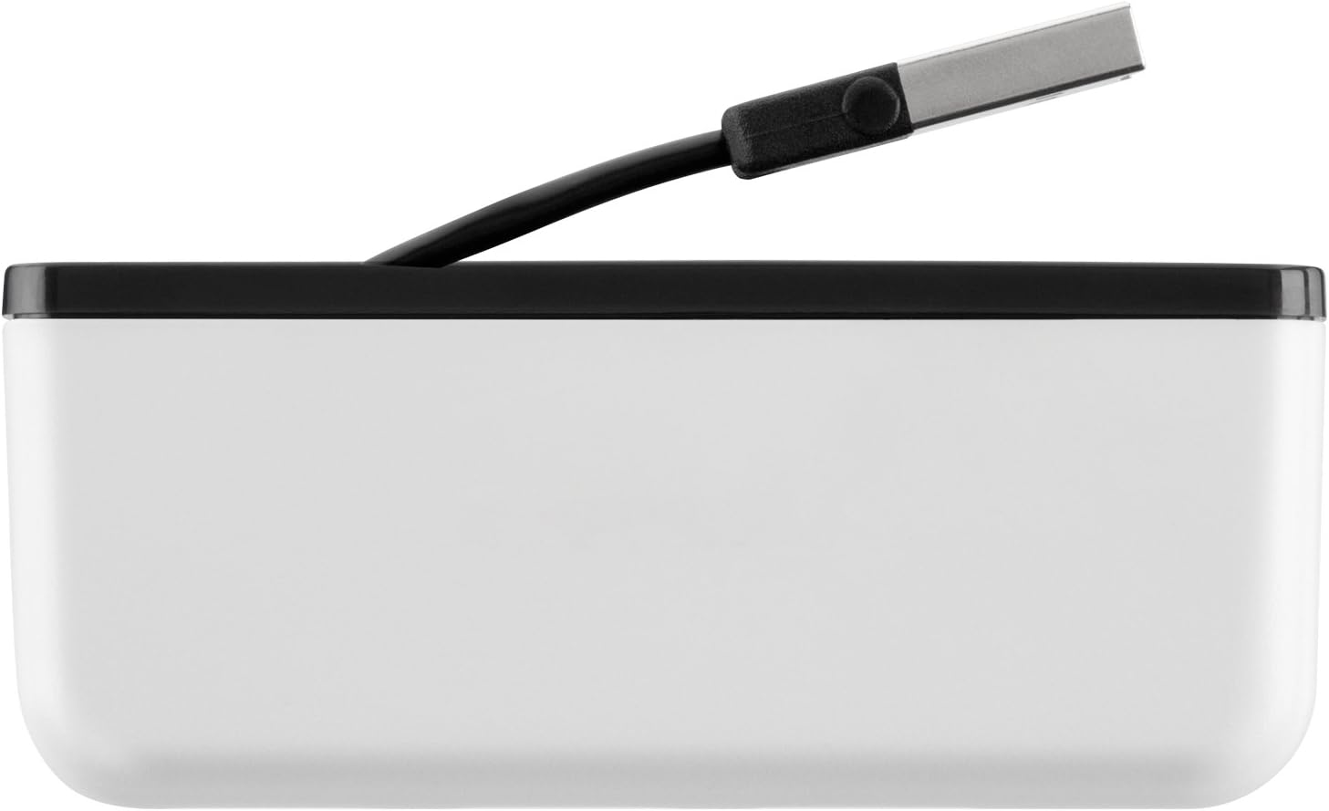 4 USB-A Girişli HUB, USB 2.0, Seyahat Boy, Siyah