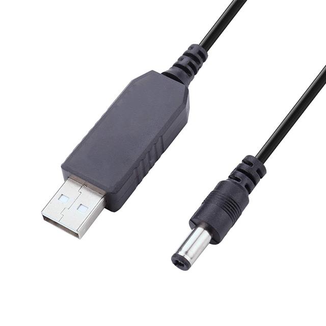 PM-21568 9V-5V USB To DC 5.5x2.5mm Çevirici Kablo