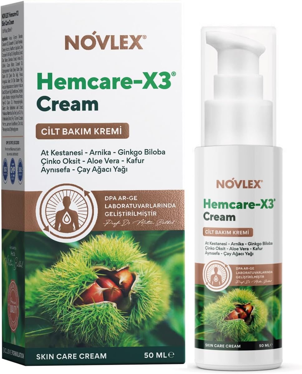Hemcare -X3 - Cilt Bakım Kremi 50ml
