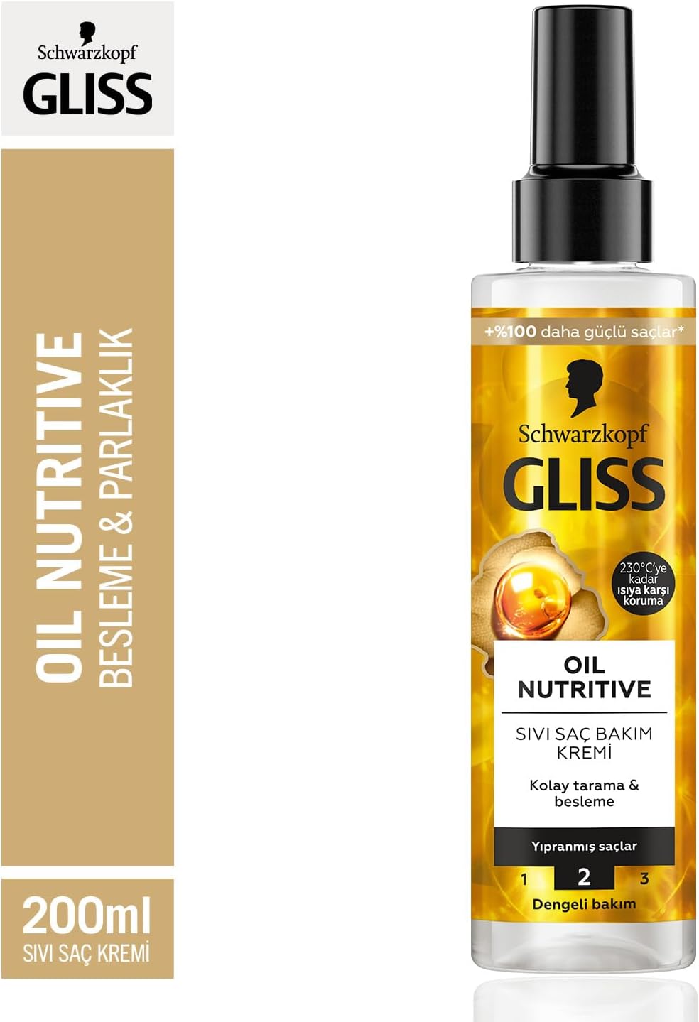Oil Nutritive Sıvı Saç Bakım Kremi 200 ml