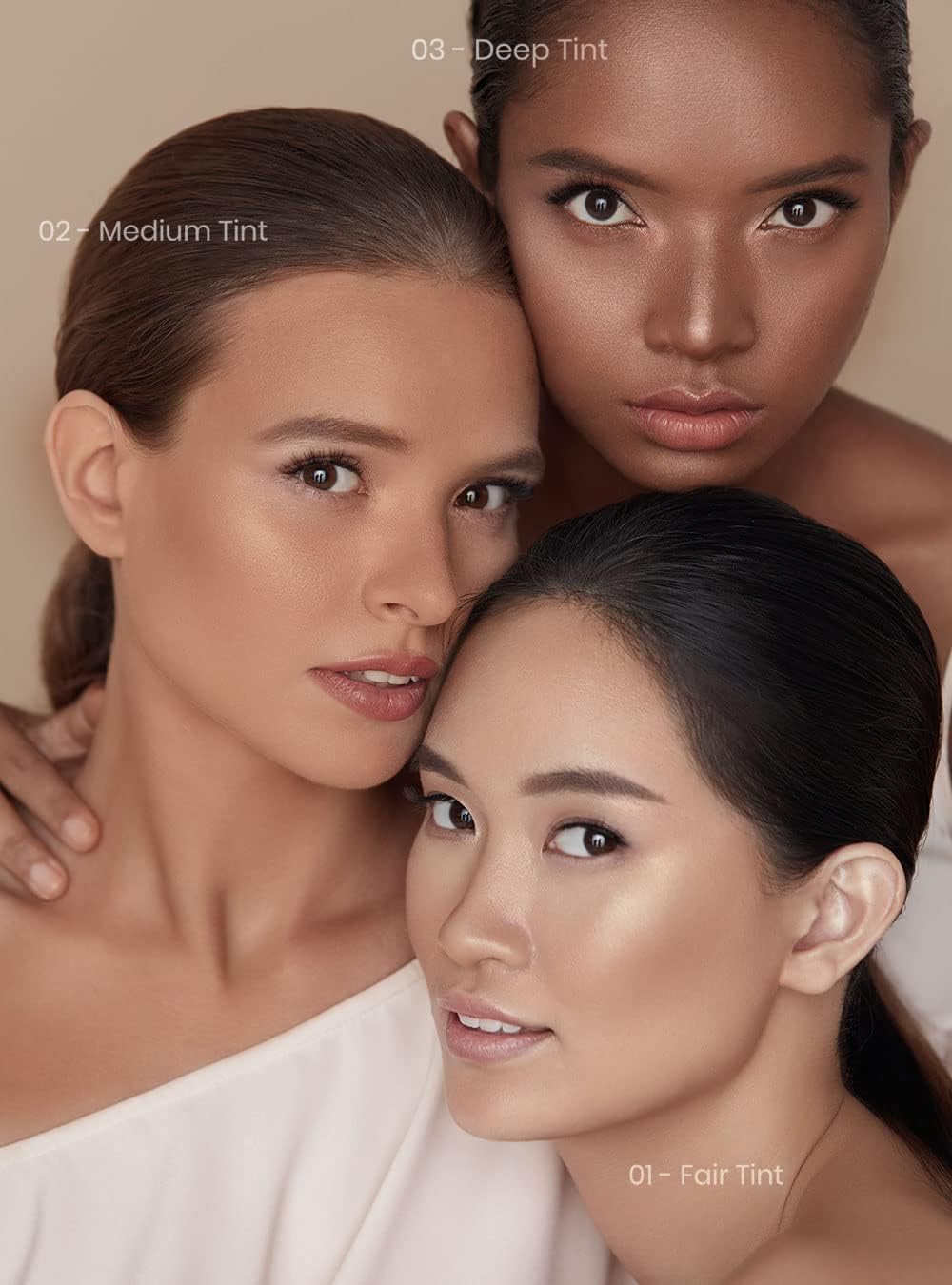 Nude Look Radiant Tinted Moisturiser - 02 Medium Tint - Canlı ve Aydınlık Görünüm Veren Renkli Nemlendirici
