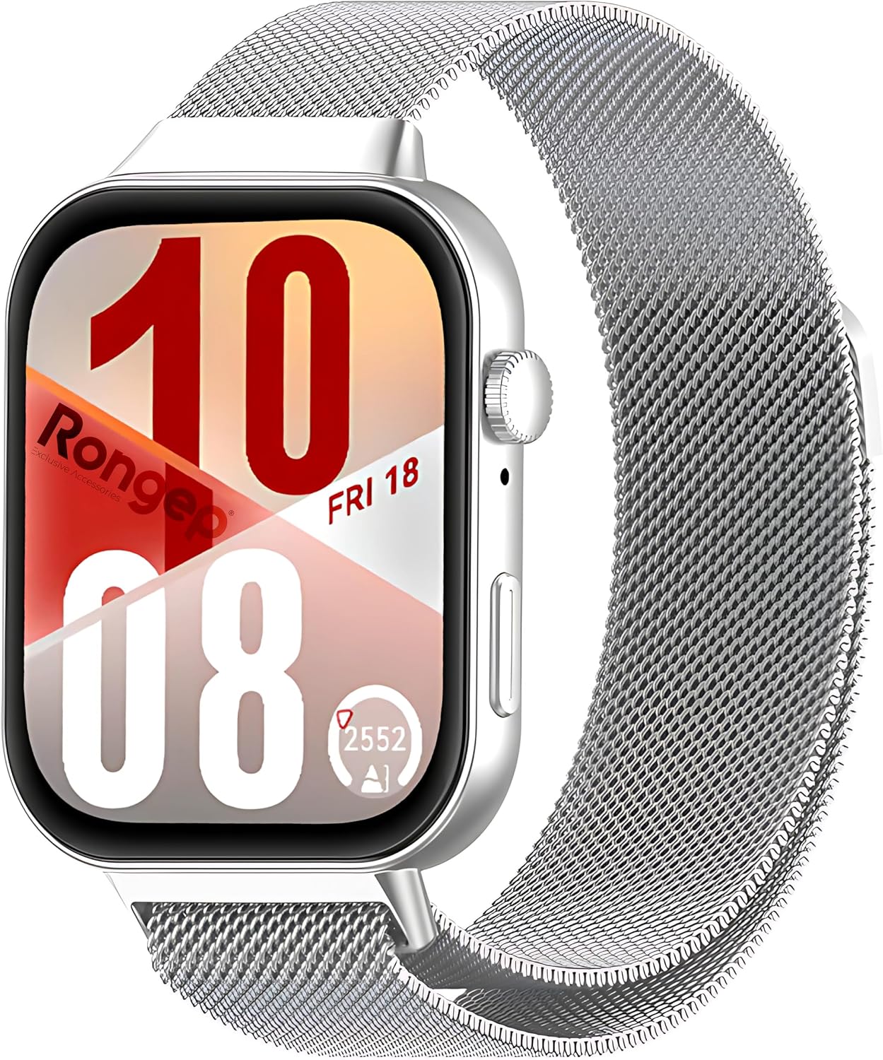 [Milano Loop] Huawei Watch Fit 5/Fit 5 Pro/Fit 4/Fit 4 Pro/Fit 3 ile Uyumlu Kordon Manyetik Tasarımlı Terletmeyen Fit 5 Kordon Nefes Alabilen Metal Hasır Huawei Fit 5 Pro Kordonu