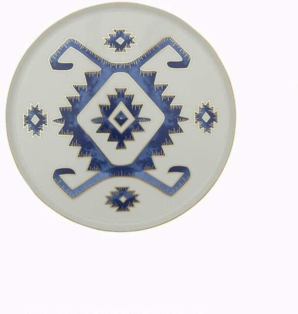 Arabesque Desen5 Düz Tabak 18cm