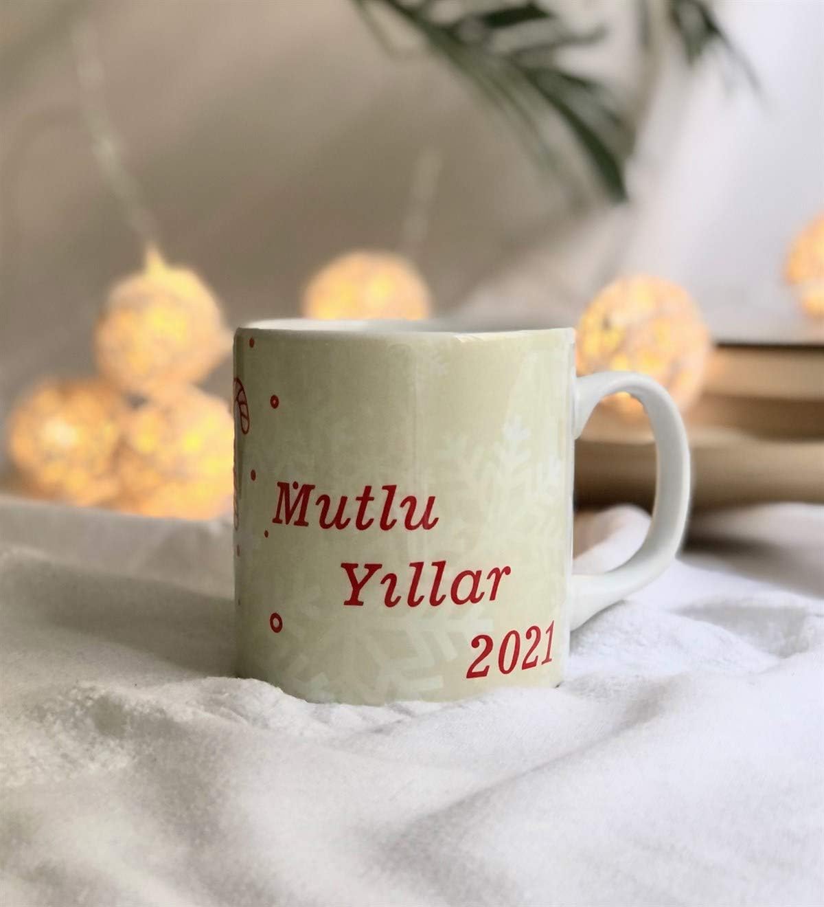 Mutlu Yıllar 2021 Tasarımlı Kupa