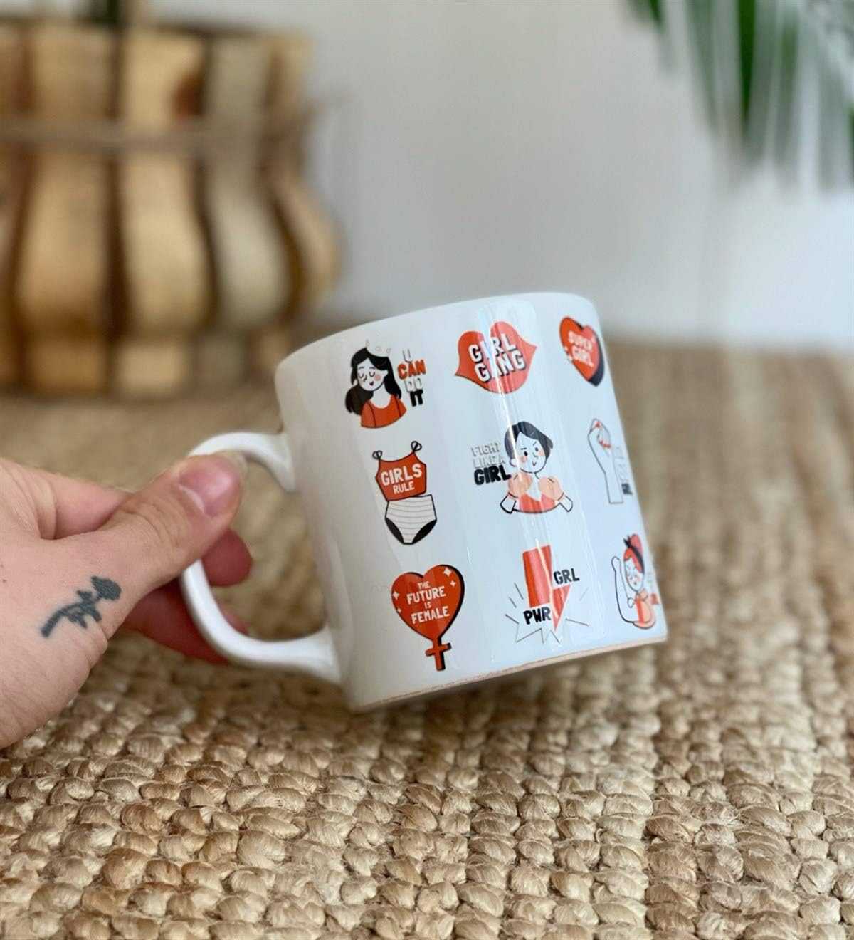 Girl Gang Tasarımlı Kupa