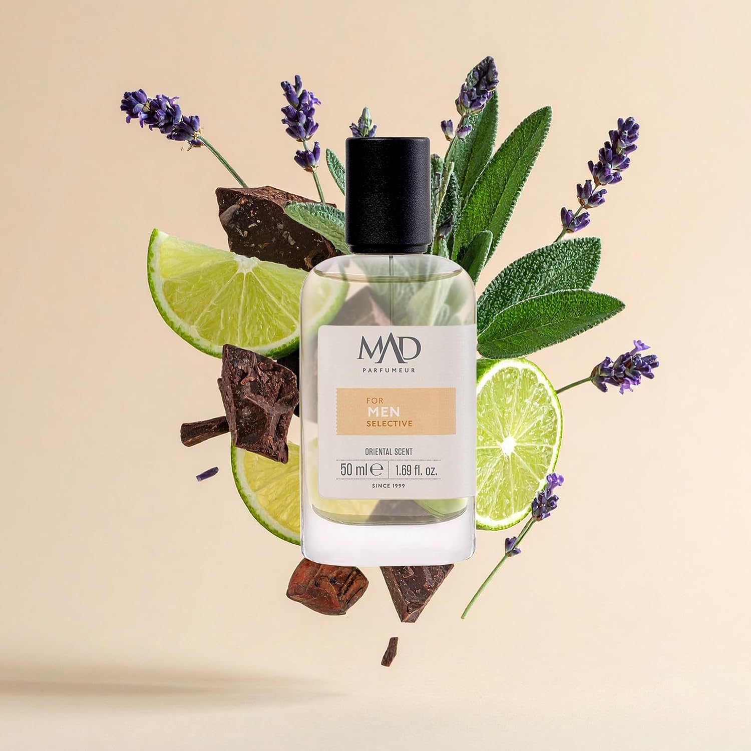 MAD C108 Erkek Parfüm Eau de Parfum 50 ml-Baharatlı,Zencefil&Laden