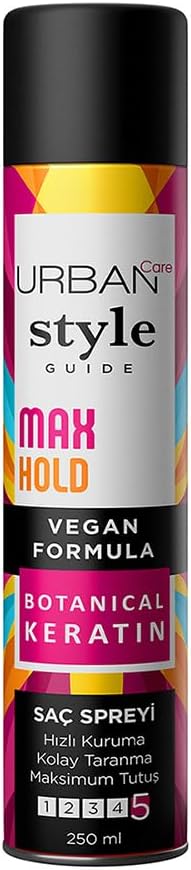 Style Guide Max Hold Sabitleyici Maksimum Tutuşlu Saç Spreyi 250 ml- Vegan