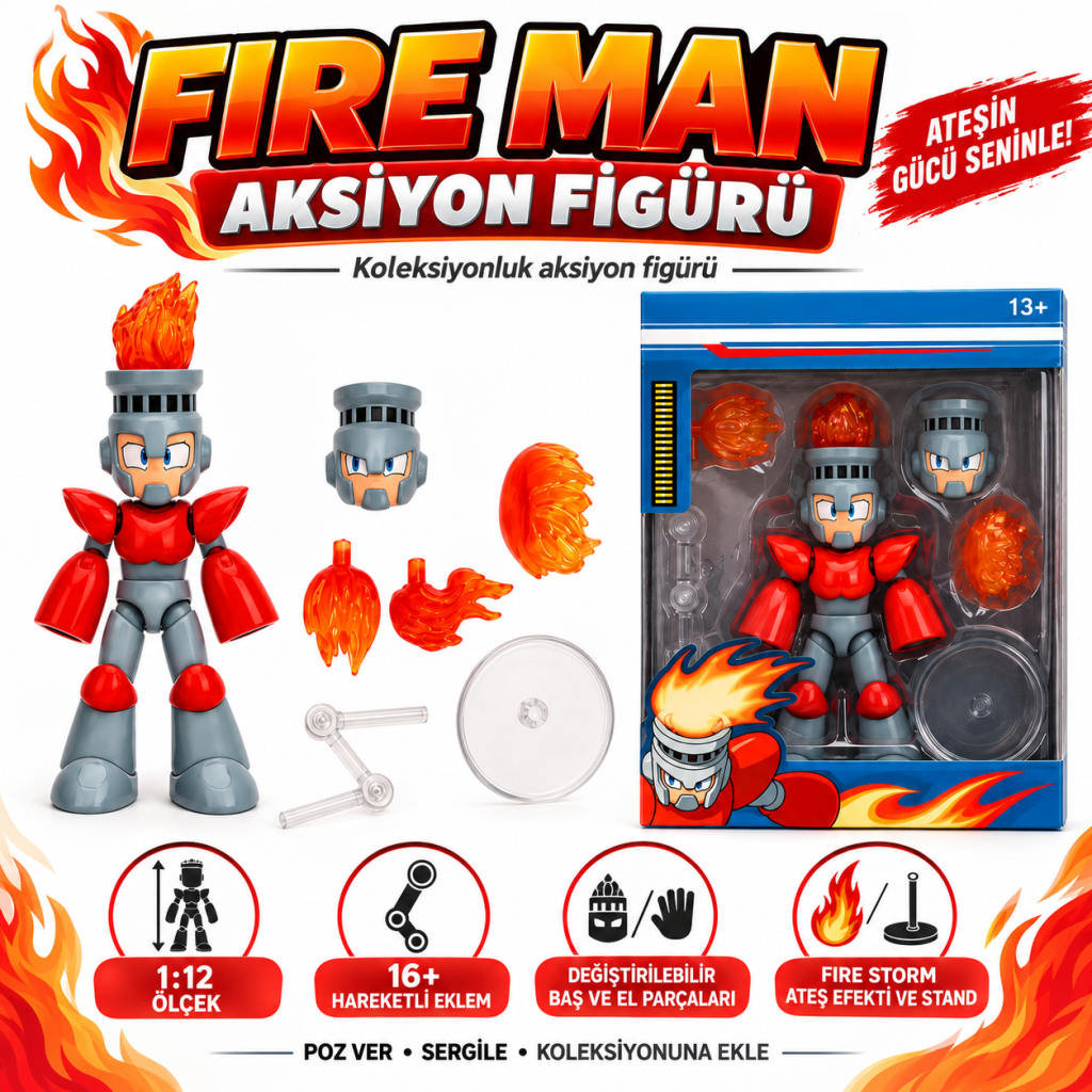 Fire Man Figürü