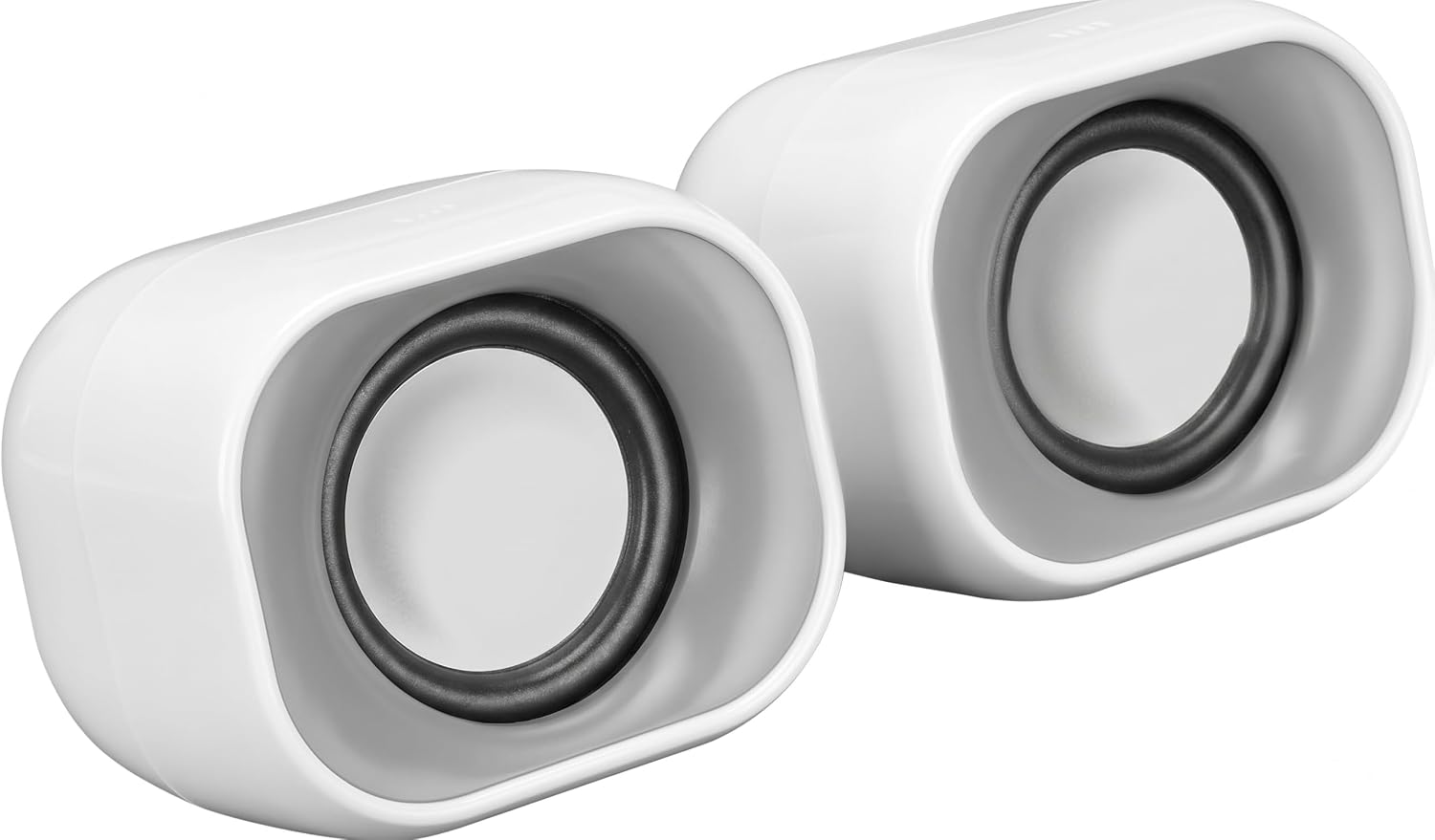 DHS-2111 2.0 Mini Taşınabilir Multimedya Speaker Hoparlör (Beyaz)