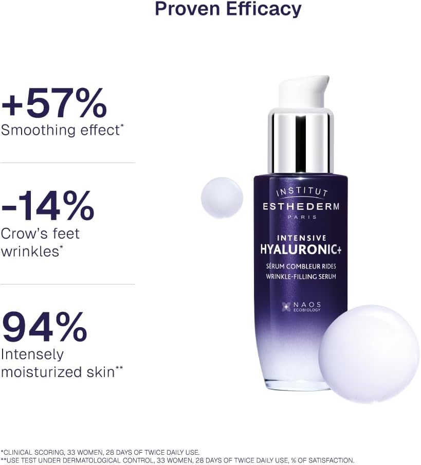 INSTITUT ESTHEDERM PARIS Intensive Hyaluronic Serum İnce Çizgi ve Kırışıklık Karşıtı Ne mlendirici Yüz Bakım Serumu 30 ml