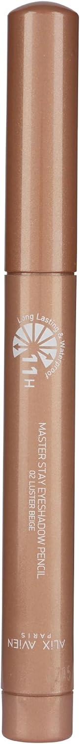 Suya Dayanıklı 11 Saat Kalıcı Yoğun Pigmentli Kremsi Göz Kalem Farı Master Stay 02 Luster Beige