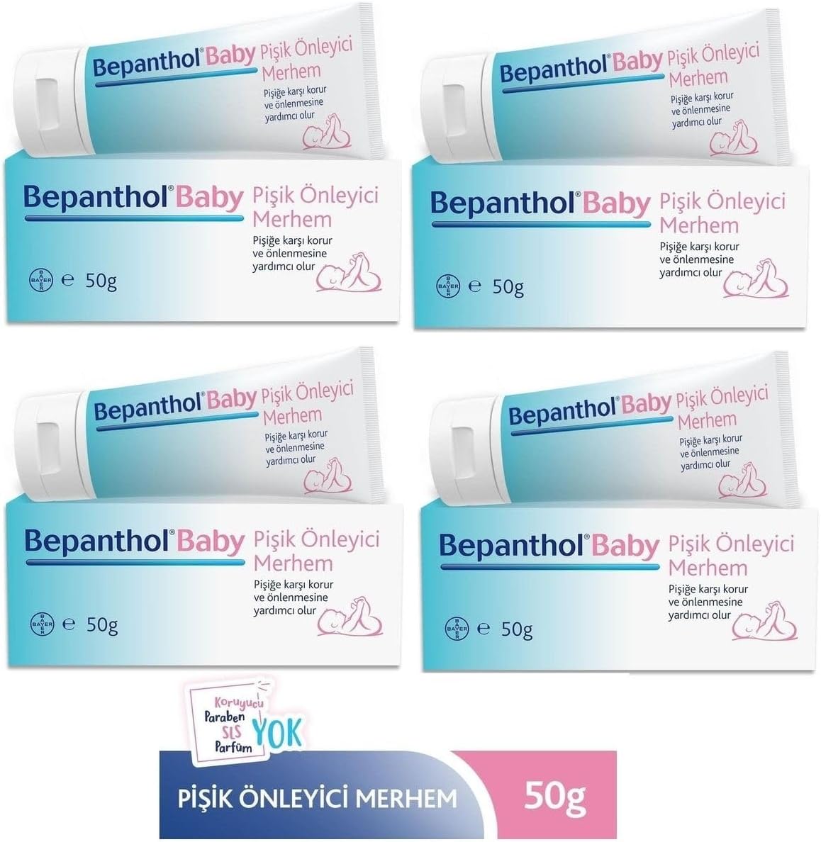 Baby Pişik Önleyici Merhem 50 gr 4 Adet P01740