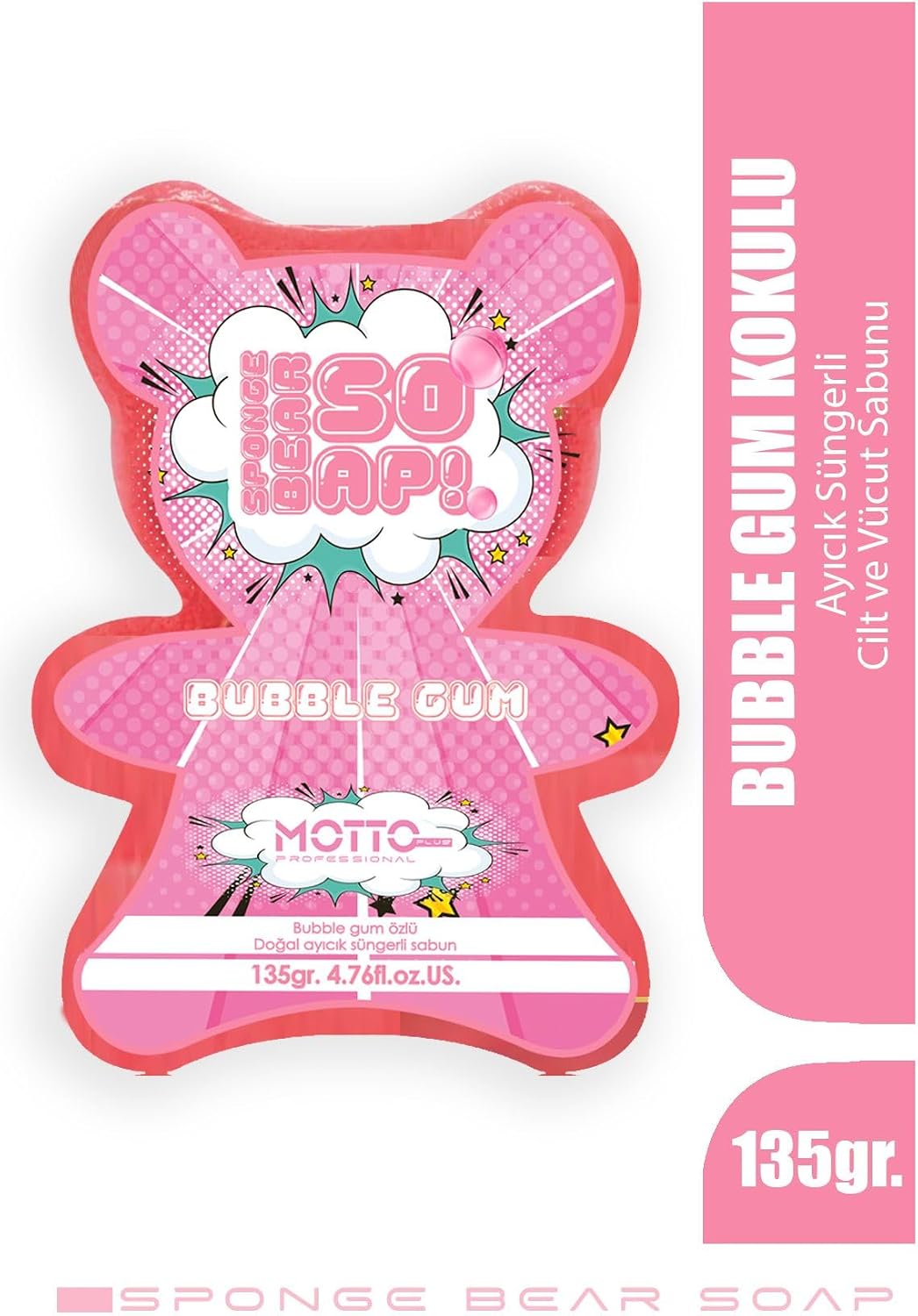 Motto Plus Profesyonel Oval Kolajen Sünger Sabun 135 g