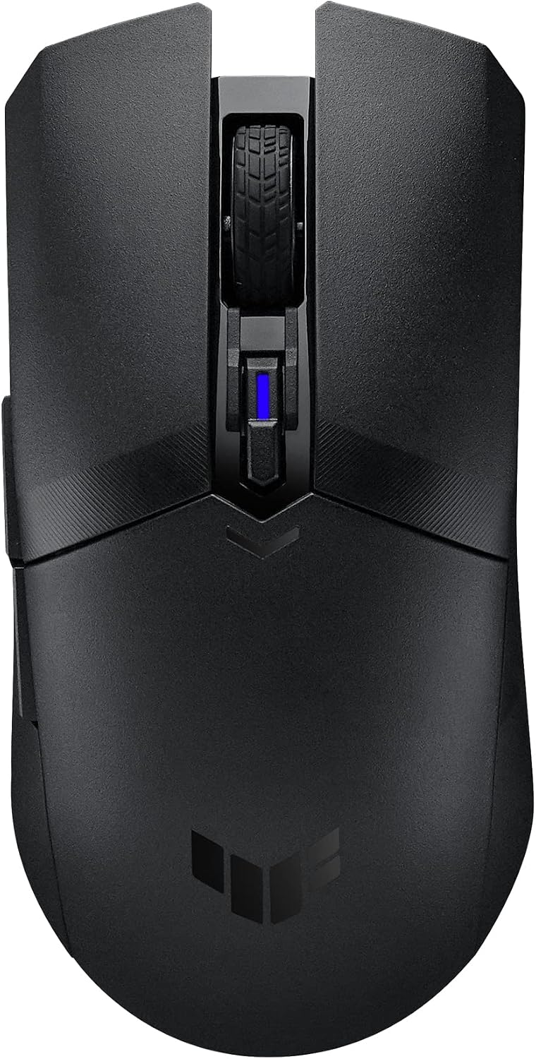 TUF M4 kablosuz oyun faresi | çift kablosuz mod - Bluetooth/RF 2,4 GHz, 12K DPI optik sensör, 6 programlanabilir düğme