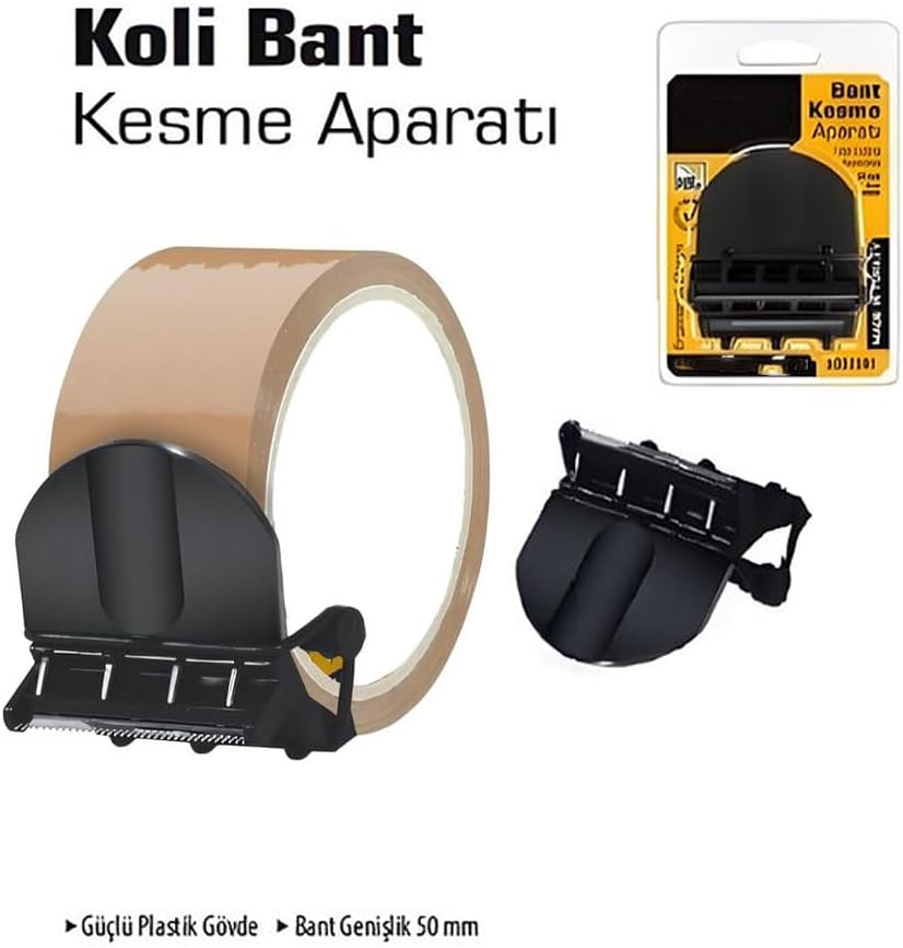 2 Adet Paslanmaz Çelik Bıçak Bant Kesme Aparatı Avuç İçi Ergonomik Dayanıklı Malzeme, Koli Bandı Kesici Kesme Aparatı aleti