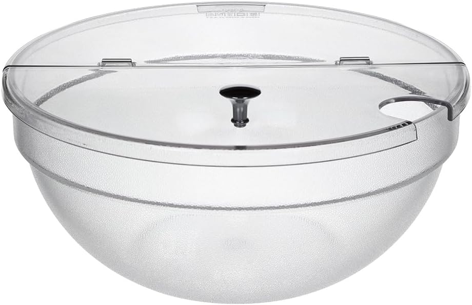 Polikarbonat Kapakli Gastronom Kase, 29 cm Çap