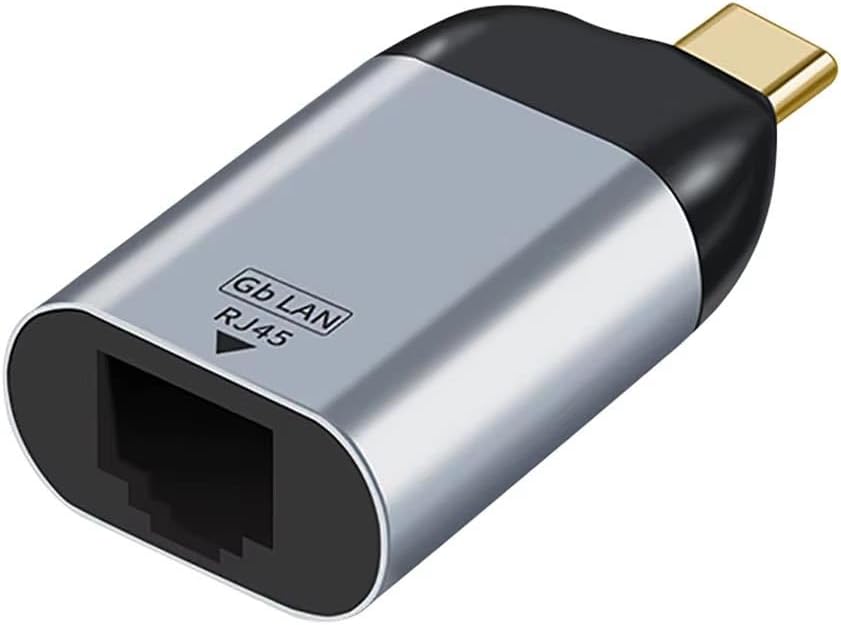 CR22 M-ac-Book Thunderbolt Uyumlu Type-C 3.1'den 1000Mbps 1Gbps Ethernet RJ45 Çevirici Adaptör