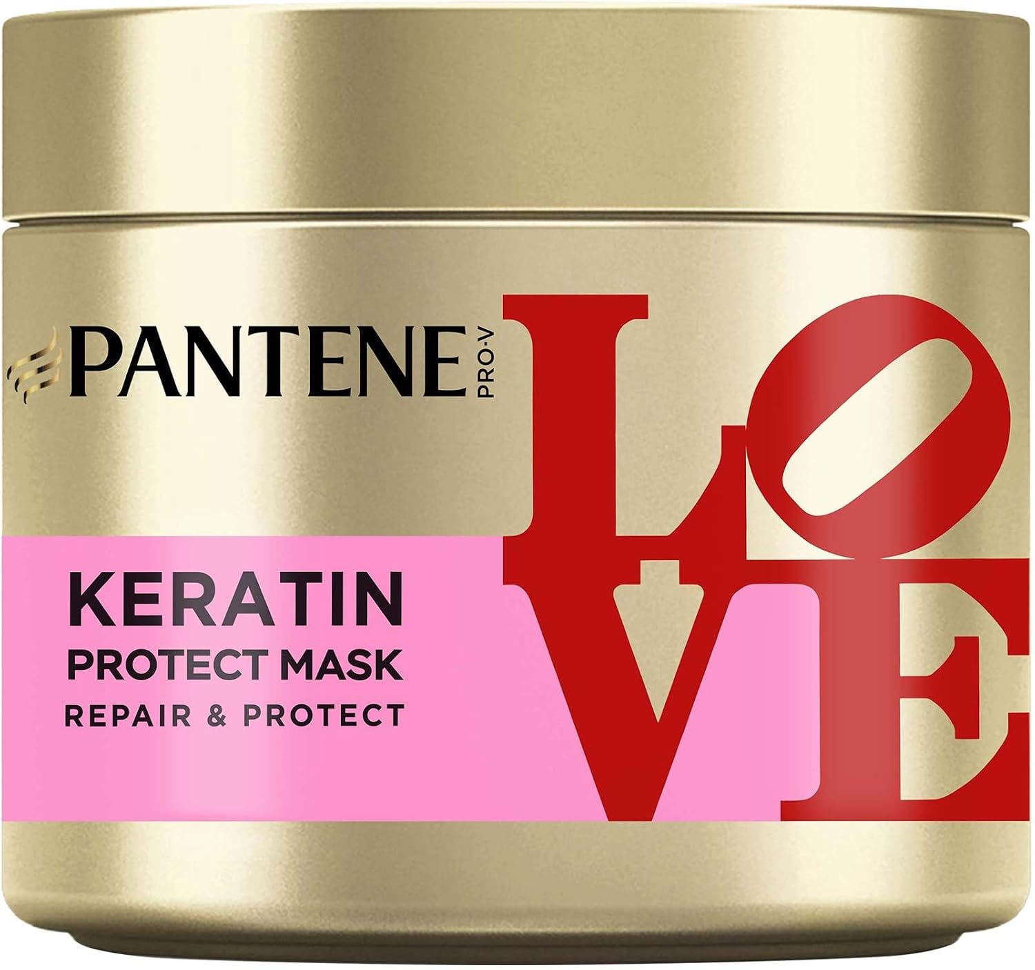 LOVE Edition Pro-V Keratin Koruması Saç Bakım Maskesi 300 Mililitre