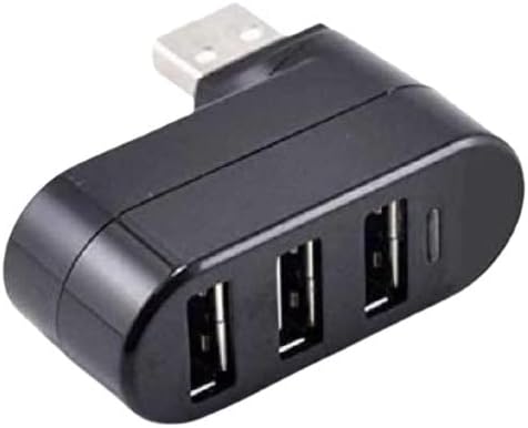 3 Port 180 Dirsek Usb Hub Çoğaltıcı Çoklayıcı Usb 2.0 Çoklama