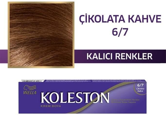 Single Tüp 6-7 Çikolata Kahve Saç Boyası
