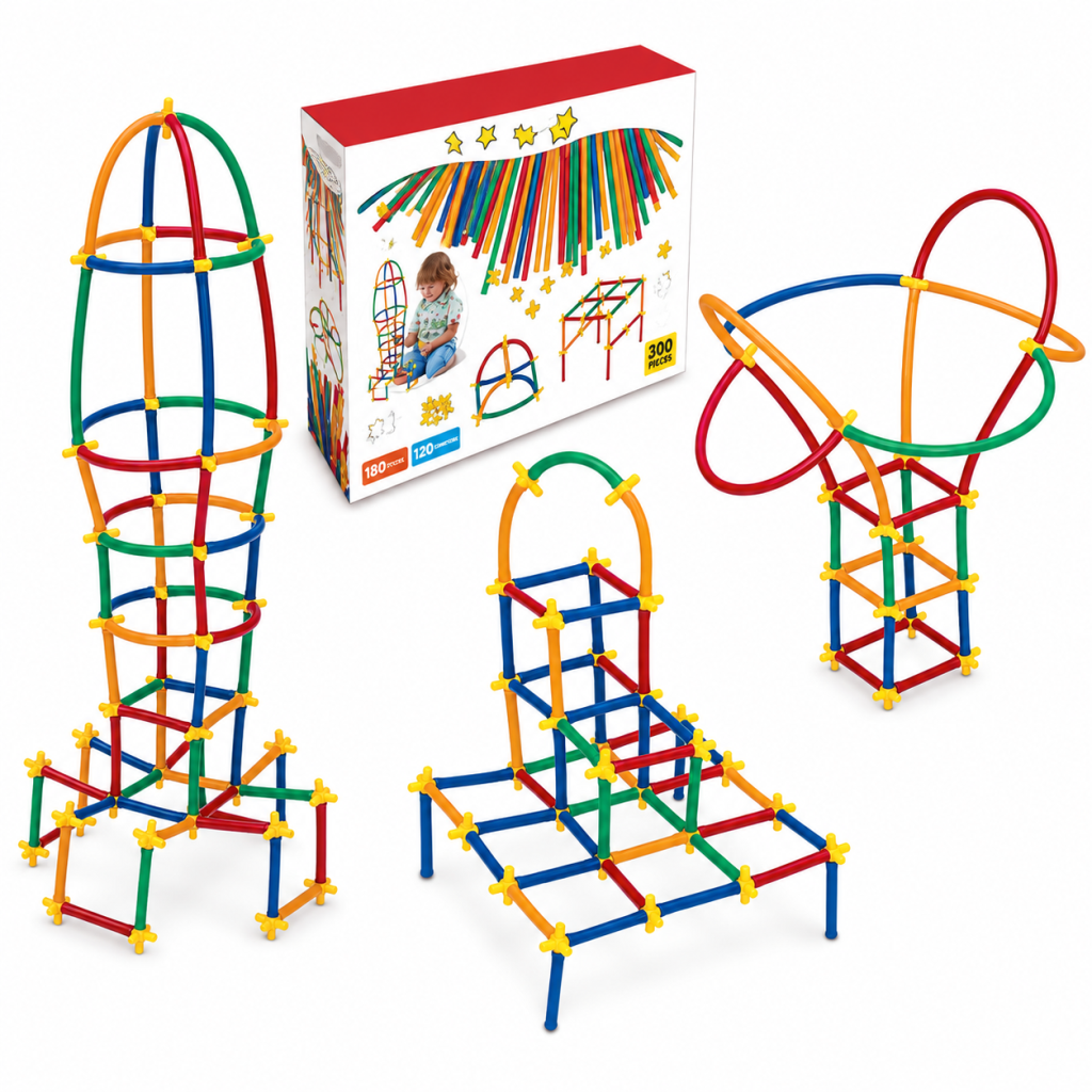03462 Süper Bambu Çubuklar - 300 Parça / +3 yaş