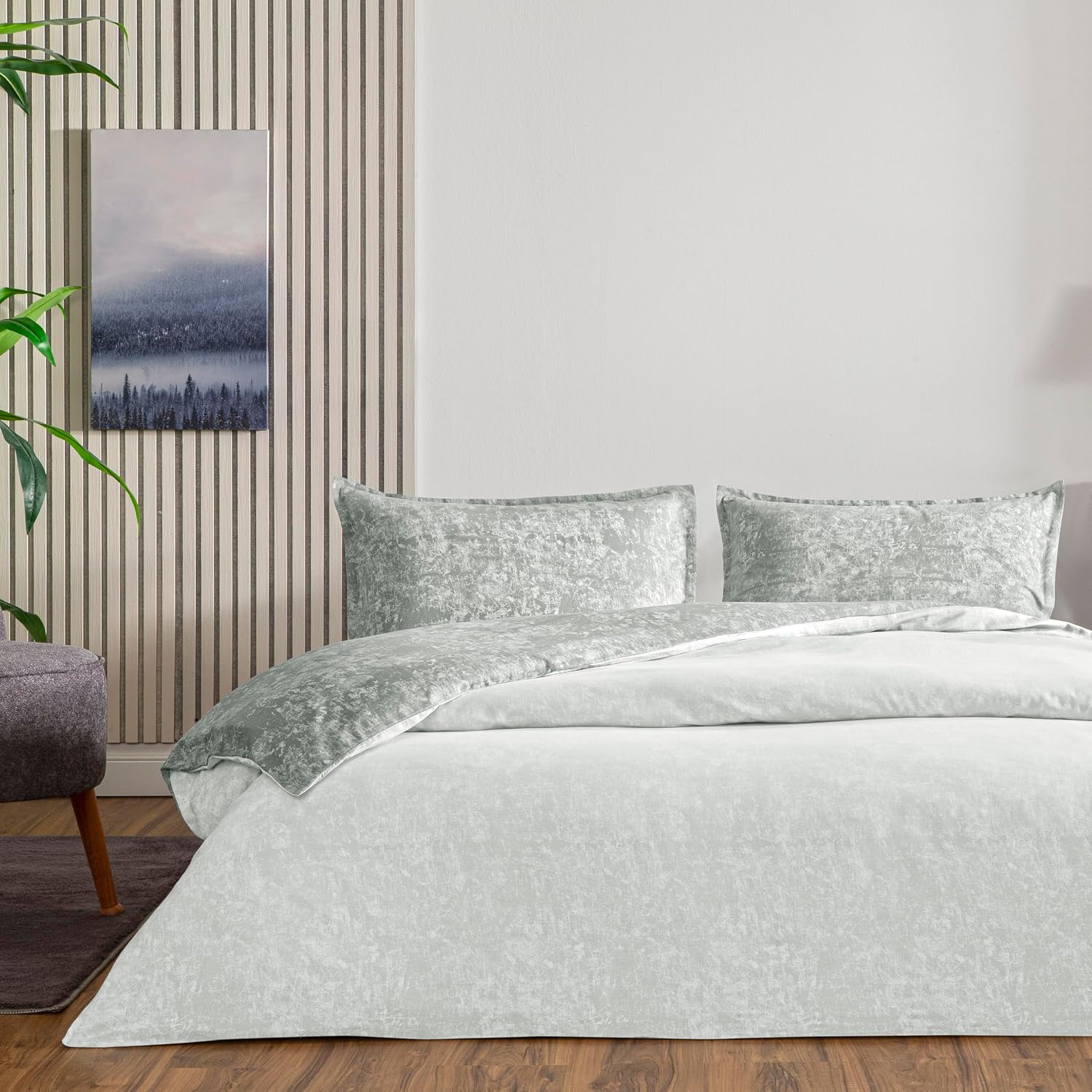 Shimmer Seç&Ser Çift Kişilik Nevresim Takımı Gri