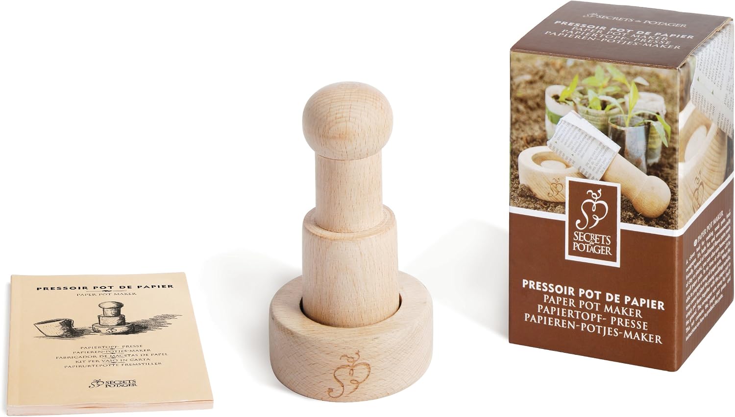 Design USA - Secrets du Potager Paper Pot Maker.