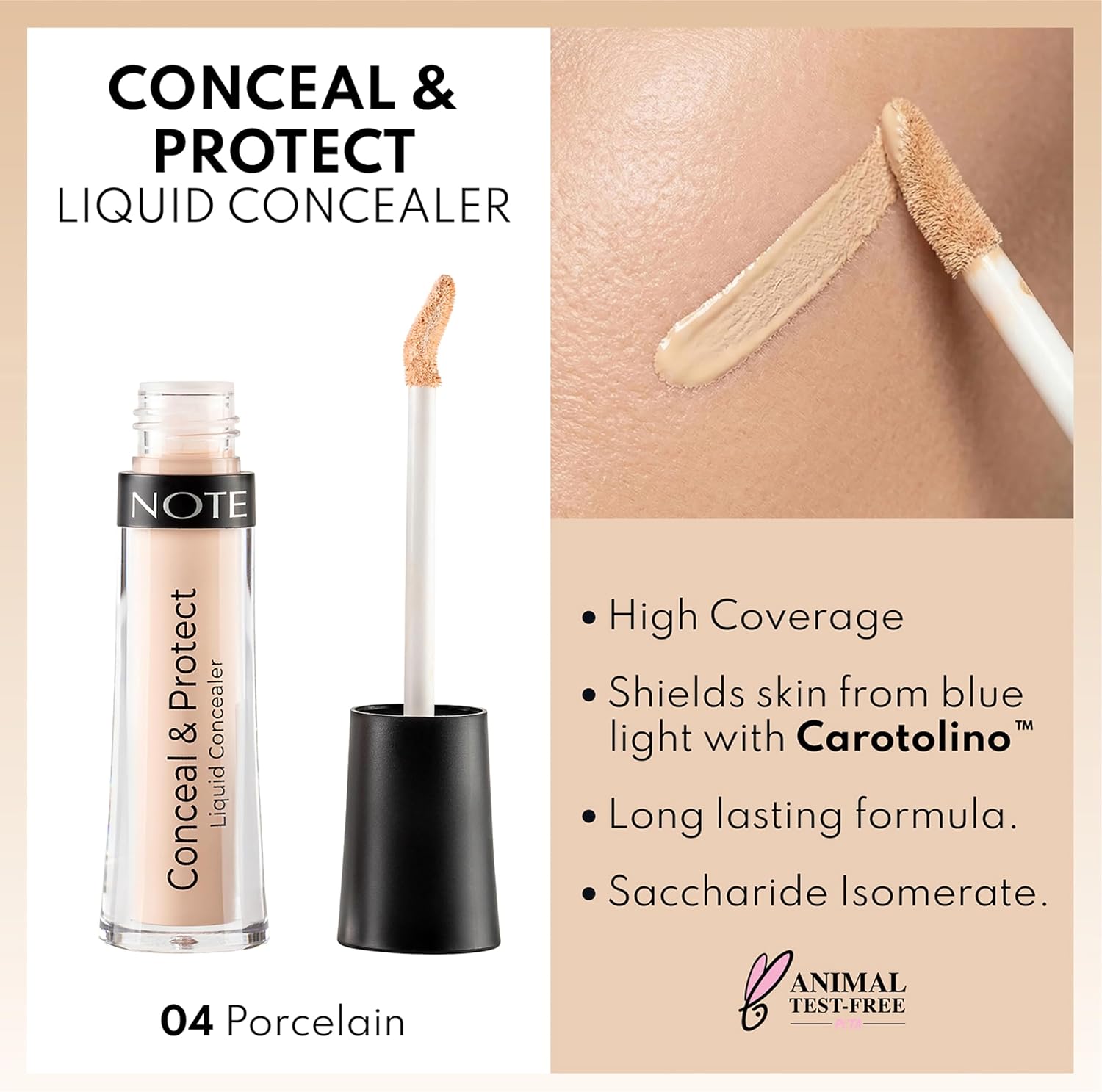 Cosmetics Cosmetics Conceal & Protect Likit Concealer Göz Altı Kapatıcısı 04
