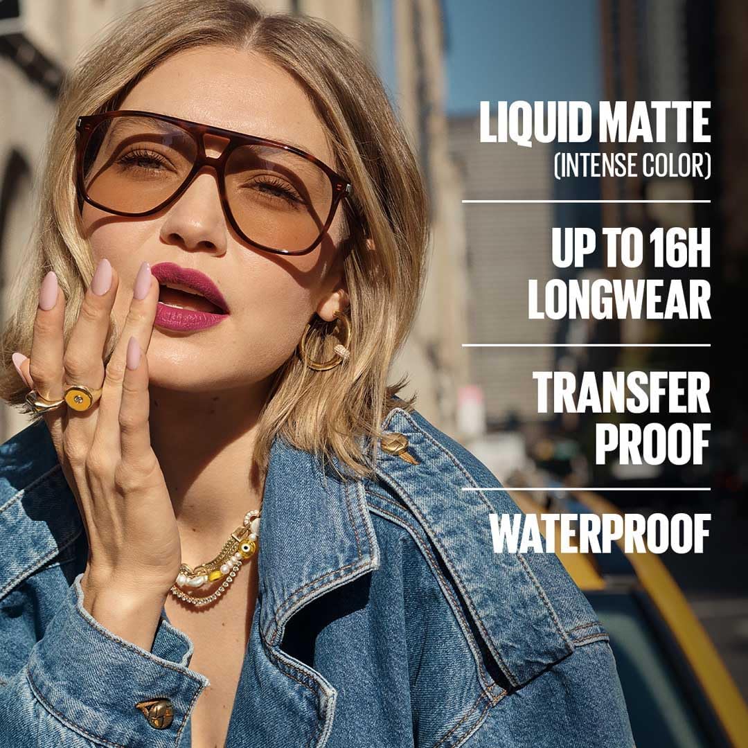 New York Super Stay Matte Ink Likit Mat Ruj - 510 Charmer