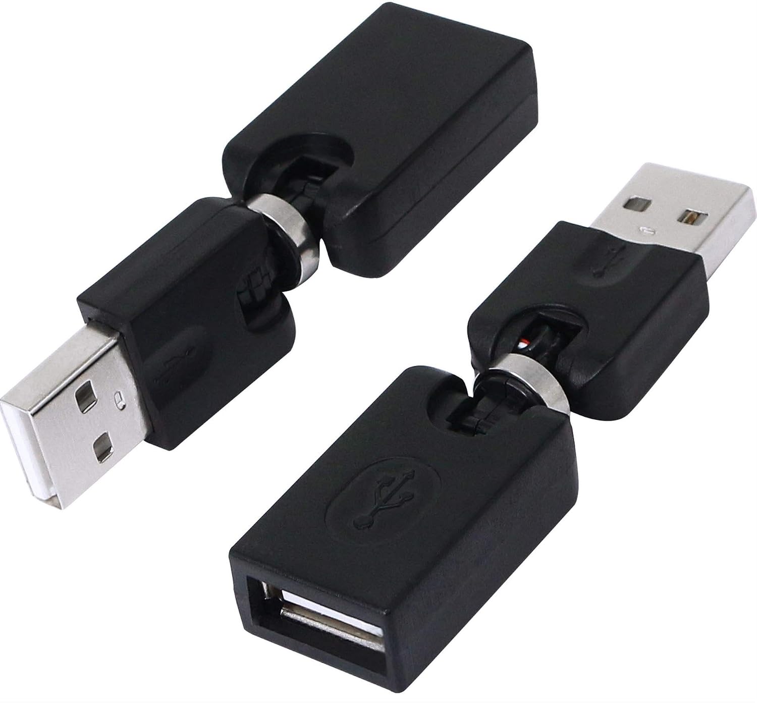6452 Usb To Dişi Erkek 360 Derece Dönebilen Çevirici Dönüştürücü Adaptör 360 Derece Dönebilen Usb Dişi To Erkek Adaptör