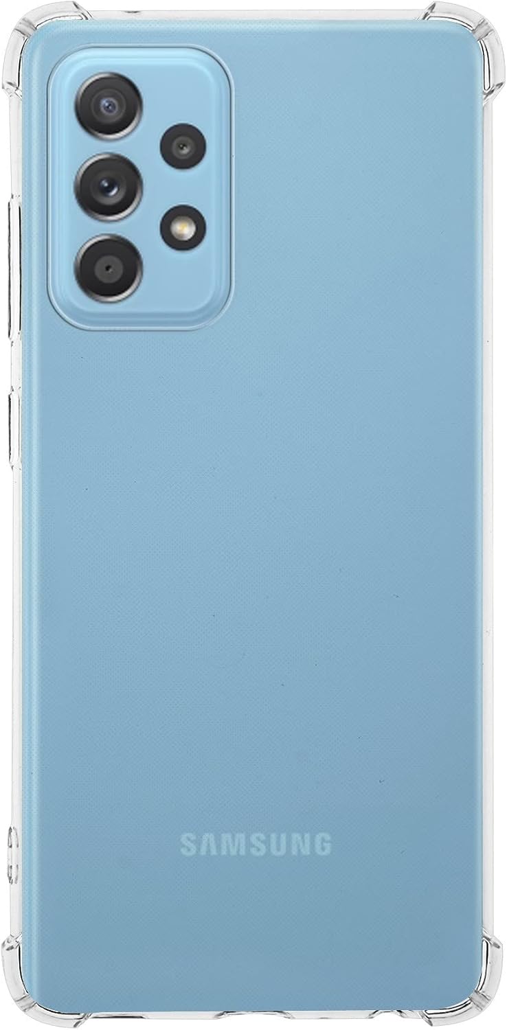KZY İletişim Samsung Galaxy A52 ile uyumlu ile Uyumlu Kapak Köşe Korumalı Airbag Antishock Silikon Kılıf