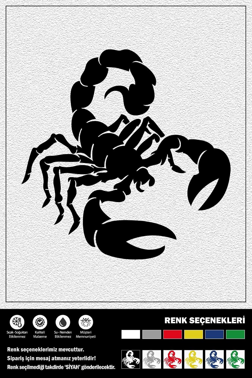 AKREP STICKER 20 x 20 cm