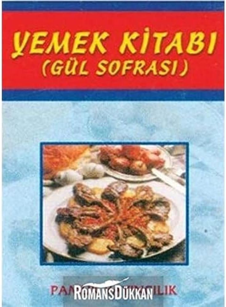 Yemek Kitabı Gül Sofrası (Yemek-002)