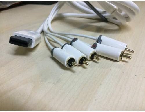 Ekstra Kaliteli 2 Metre Nintendo Wii Component Kablo 5 RCA
