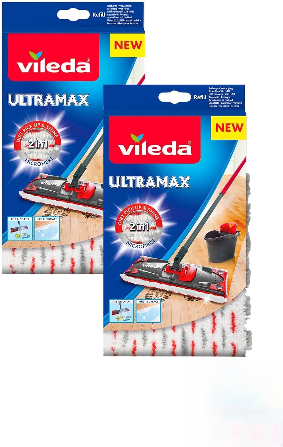 2 Paket Ultramax Mikrofiber Yedek Mop PKT-H-ULTRAMAT YEDEK2Lİ