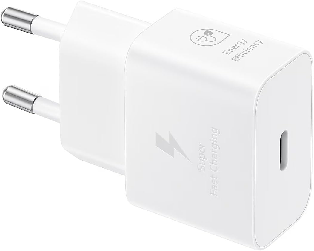 25 Watt Şarj Adaptörü + Kablo Seti, Beyaz