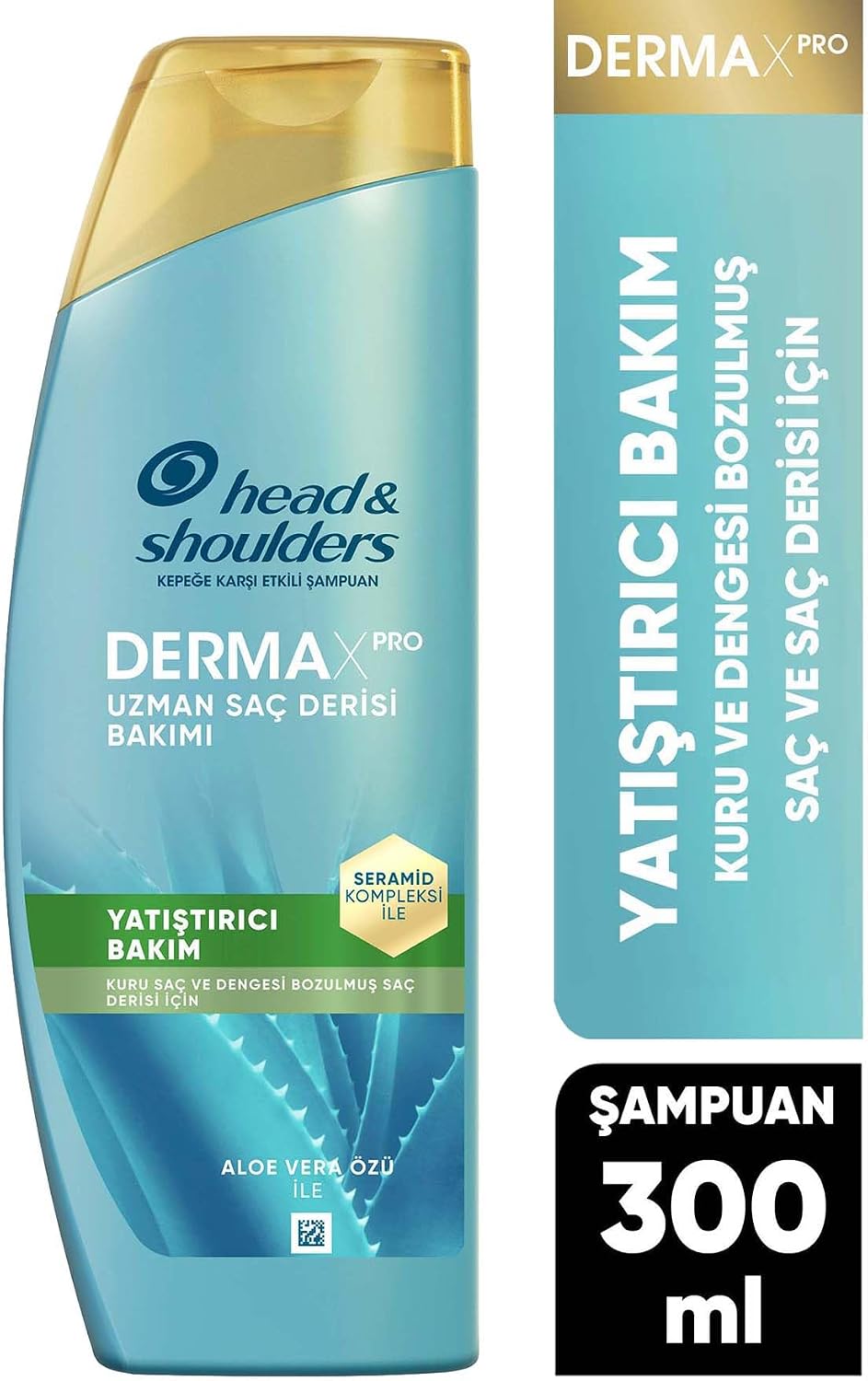 DermaXPro Yatıştırıcı Kepek Karşıtı Şampuan Kuru ve Kaşıntılı Saç Derisi için 300 ML