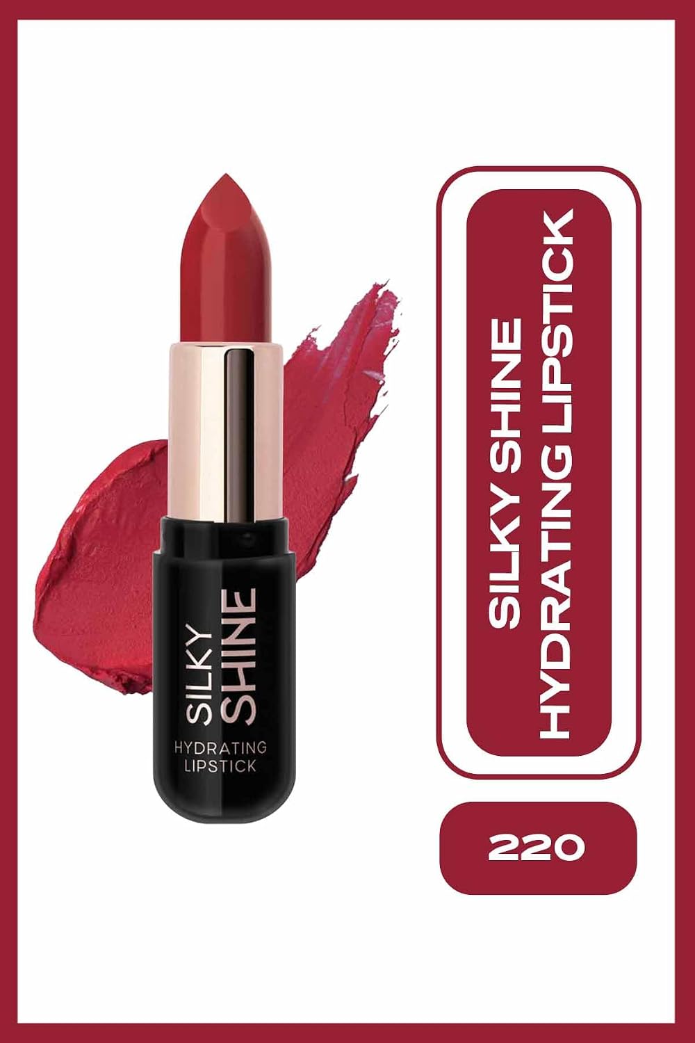 Silky Shine Hydrating Lipstick - Nemlendirici Ruj No:220