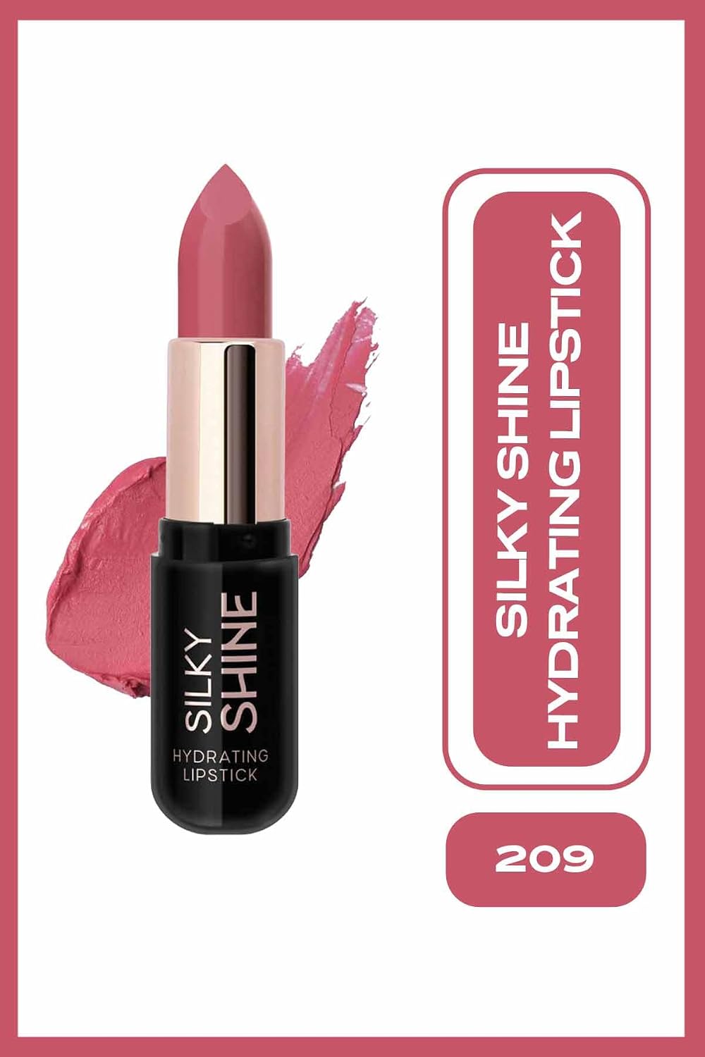 Silky Shine Hydrating Lipstick - Nemlendirici Ruj No:209