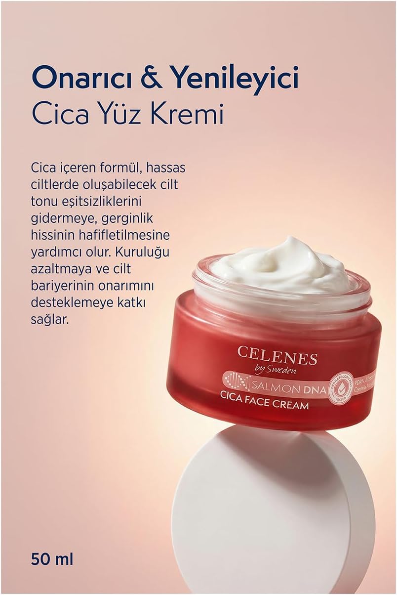 Somon DNA PDRN Onarıcı & Yenileyici Cica Yüz Kremi, 50 ml